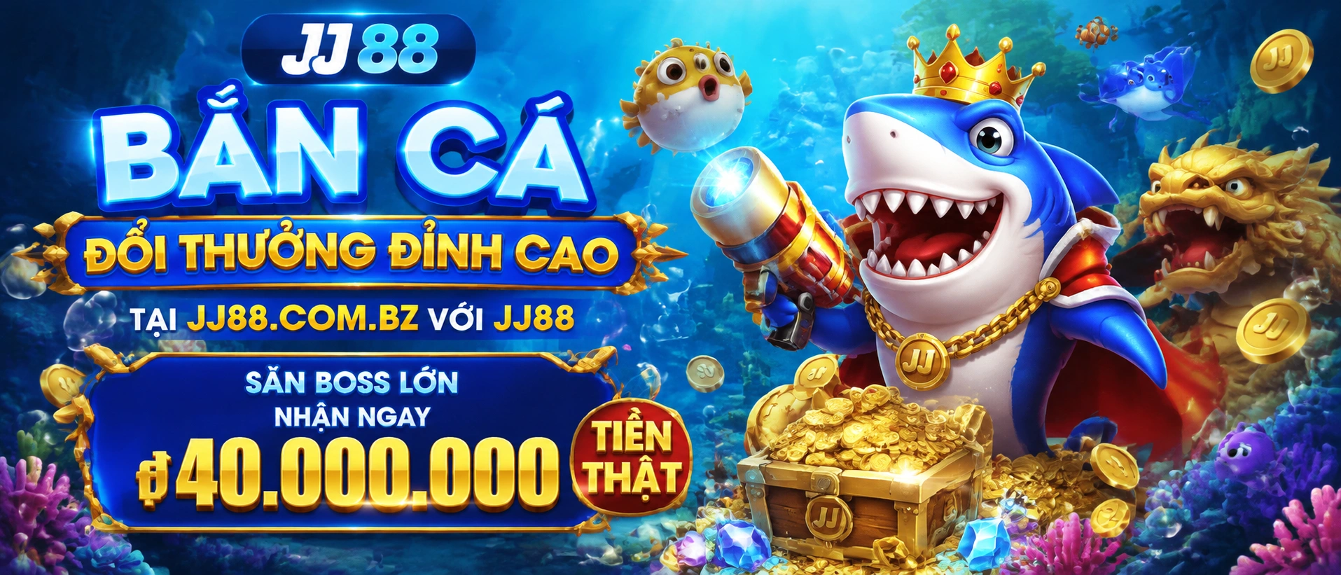 JJ88 Casino | No Hu, Ban Ca, Live Casino, Rut Tien 56 Fishing Games